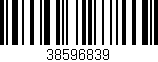 Código de barras (EAN, GTIN, SKU, ISBN): '38596839'