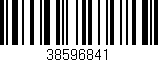 Código de barras (EAN, GTIN, SKU, ISBN): '38596841'