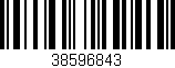 Código de barras (EAN, GTIN, SKU, ISBN): '38596843'
