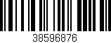 Código de barras (EAN, GTIN, SKU, ISBN): '38596876'