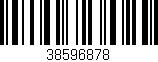 Código de barras (EAN, GTIN, SKU, ISBN): '38596878'