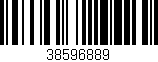 Código de barras (EAN, GTIN, SKU, ISBN): '38596889'