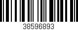 Código de barras (EAN, GTIN, SKU, ISBN): '38596893'