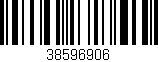 Código de barras (EAN, GTIN, SKU, ISBN): '38596906'