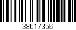Código de barras (EAN, GTIN, SKU, ISBN): '38617356'