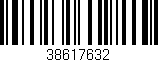 Código de barras (EAN, GTIN, SKU, ISBN): '38617632'