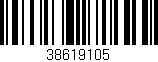 Código de barras (EAN, GTIN, SKU, ISBN): '38619105'