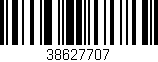 Código de barras (EAN, GTIN, SKU, ISBN): '38627707'