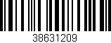 Código de barras (EAN, GTIN, SKU, ISBN): '38631209'