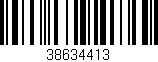 Código de barras (EAN, GTIN, SKU, ISBN): '38634413'