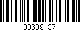 Código de barras (EAN, GTIN, SKU, ISBN): '38639137'