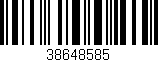 Código de barras (EAN, GTIN, SKU, ISBN): '38648585'