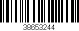 Código de barras (EAN, GTIN, SKU, ISBN): '38653244'