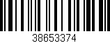 Código de barras (EAN, GTIN, SKU, ISBN): '38653374'