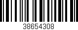 Código de barras (EAN, GTIN, SKU, ISBN): '38654308'