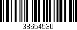 Código de barras (EAN, GTIN, SKU, ISBN): '38654530'