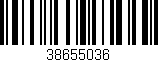 Código de barras (EAN, GTIN, SKU, ISBN): '38655036'