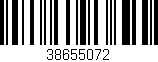 Código de barras (EAN, GTIN, SKU, ISBN): '38655072'
