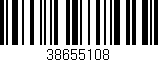 Código de barras (EAN, GTIN, SKU, ISBN): '38655108'