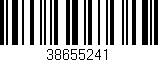 Código de barras (EAN, GTIN, SKU, ISBN): '38655241'