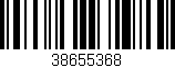 Código de barras (EAN, GTIN, SKU, ISBN): '38655368'
