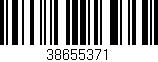 Código de barras (EAN, GTIN, SKU, ISBN): '38655371'