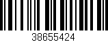 Código de barras (EAN, GTIN, SKU, ISBN): '38655424'