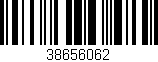 Código de barras (EAN, GTIN, SKU, ISBN): '38656062'