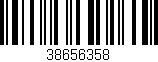 Código de barras (EAN, GTIN, SKU, ISBN): '38656358'