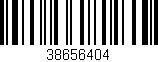 Código de barras (EAN, GTIN, SKU, ISBN): '38656404'