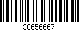 Código de barras (EAN, GTIN, SKU, ISBN): '38656667'