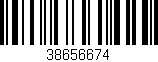 Código de barras (EAN, GTIN, SKU, ISBN): '38656674'