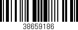 Código de barras (EAN, GTIN, SKU, ISBN): '38659186'