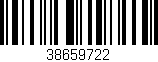 Código de barras (EAN, GTIN, SKU, ISBN): '38659722'