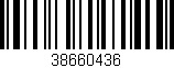 Código de barras (EAN, GTIN, SKU, ISBN): '38660436'