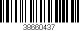 Código de barras (EAN, GTIN, SKU, ISBN): '38660437'