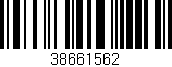 Código de barras (EAN, GTIN, SKU, ISBN): '38661562'