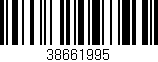 Código de barras (EAN, GTIN, SKU, ISBN): '38661995'