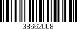 Código de barras (EAN, GTIN, SKU, ISBN): '38662008'