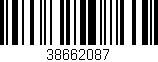 Código de barras (EAN, GTIN, SKU, ISBN): '38662087'
