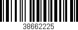 Código de barras (EAN, GTIN, SKU, ISBN): '38662225'