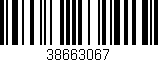 Código de barras (EAN, GTIN, SKU, ISBN): '38663067'