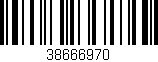Código de barras (EAN, GTIN, SKU, ISBN): '38666970'