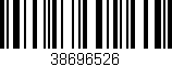 Código de barras (EAN, GTIN, SKU, ISBN): '38696526'