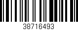 Código de barras (EAN, GTIN, SKU, ISBN): '38716493'