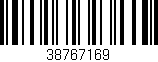 Código de barras (EAN, GTIN, SKU, ISBN): '38767169'