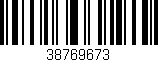 Código de barras (EAN, GTIN, SKU, ISBN): '38769673'