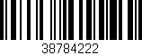 Código de barras (EAN, GTIN, SKU, ISBN): '38784222'