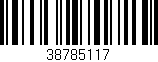 Código de barras (EAN, GTIN, SKU, ISBN): '38785117'