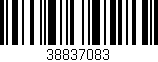 Código de barras (EAN, GTIN, SKU, ISBN): '38837083'